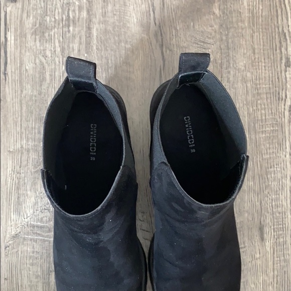 Black suede ankle boots - Picture 5 of 5